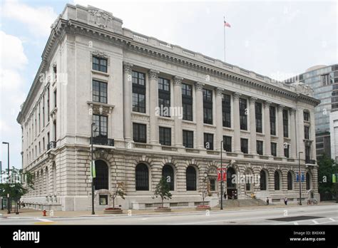 The Cleveland Public Library. Cleveland, Ohio, USA Stock Photo - Alamy