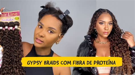 GYPSY BRAIDS FIBRA DE BIO PROTEÍNA SER MULHER FIBRAS YouTube