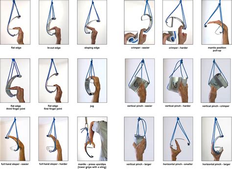 Set Of Gstring Portable Rock Climbing Training Grips Etsy