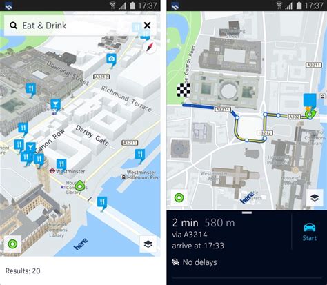 Here Maps Chegou Ao Android E Num Exclusivo Dos Galaxy