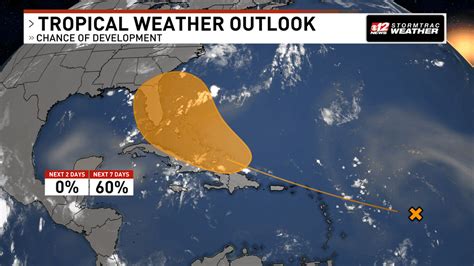 Medium chance of development for tropical disturbance in Atlantic