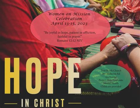 Women On Mission Celebration Alaska Baptist Resource Network