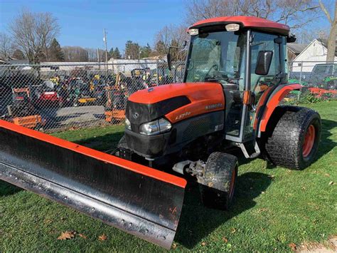 KUBOTA L5740 COMPACT 4X4 TRACTOR W/ CAB AND FRONT BLADE! 59HP DIESEL!! - Lawn Mowers for Sale ...