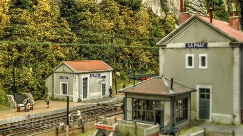 One Of The Nearly Realistic French Model Railroad Layouts Ho Scale