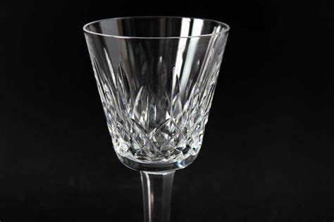 Waterford Crystal Vintage Lismore White Wine Glasses