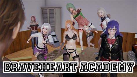 Braveheart Academy All Girls Endings Harem Ending Part 17 Final