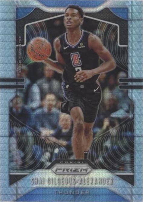 Panini Prizm Hyper Prizm Shai Gilgeous Alexander For