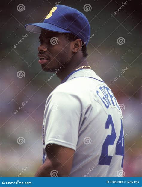 Ken Griffey Jr Seattle Mariners Editorial Stock Photo Image Of