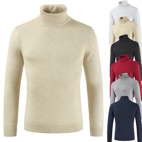 Dos Homens Camisola De Inverno De Espessura Cashmere Quente Camisola De