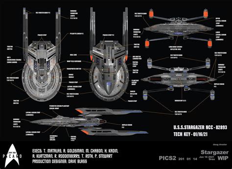 Cruiser Sagan Class Uss Stargazer Ncc 82893 By Shipschematicsnet On Deviantart