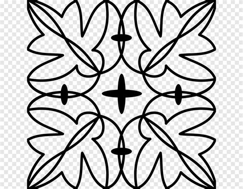 Motivos Arte Floral Negro Png Pngegg