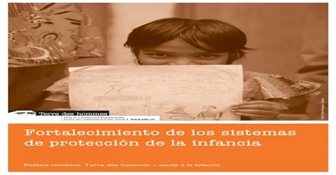 Fortalecimiento de los sistemas de protección de la infancia PDF