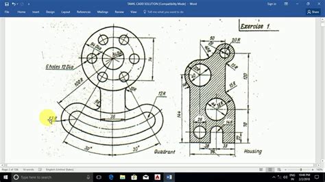 Autocad Mechanical Drawings For Practice