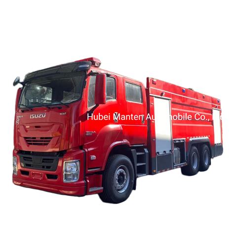 Isuzu Vc Giga Fire Fighting Truck Liter Water Tank Liter Foam