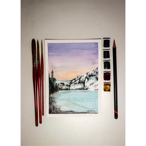 Any tips on my first watercolor scenery : r/learnart