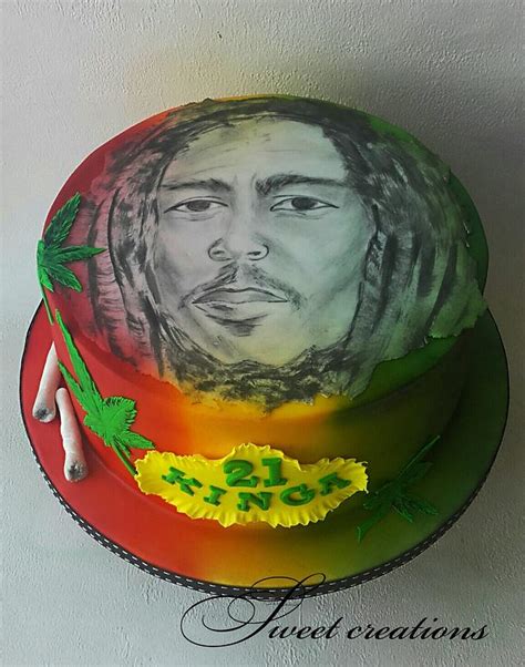 Bob Marley Cake Decorated Cake By Ania Sweet Cakesdecor