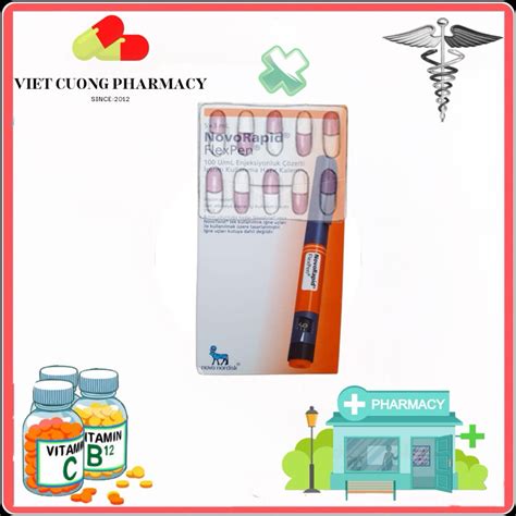 Bút Tiêm Hỗ Trợ Sức Khoẻ TĐ Novorapid flexpen Hộp 5 Bút Shopee Việt Nam