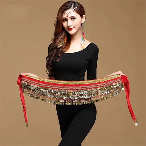 Belly Dance Coin Belt Gold Coin Waist Chain Belly Dance Accessories