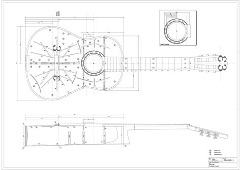 Design of a classical guitar