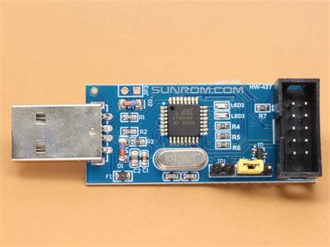 Usb Programmer For Atmel Avr Controllers Sunrom Electronics