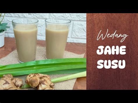 Rahasia Wedang Jahe Susu Enak Dan Segar Ala Angkringan Minumanherbal