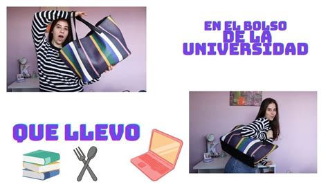 Qu Llevo En Mi Bolso De La Universidad Kimberley Borrero Youtube