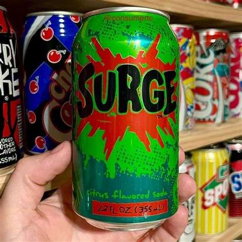 Surge Soda - Snack History