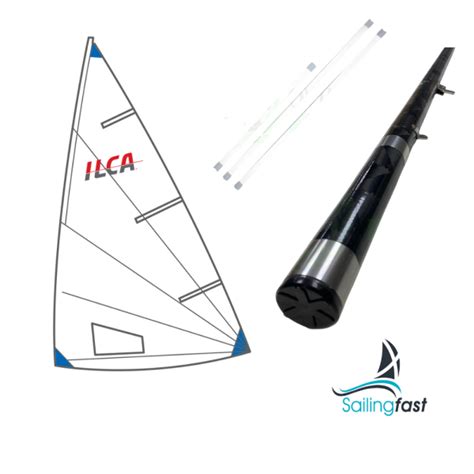 Ilca Rig Package Carbon Sail Lower Section Battens Sailingfast