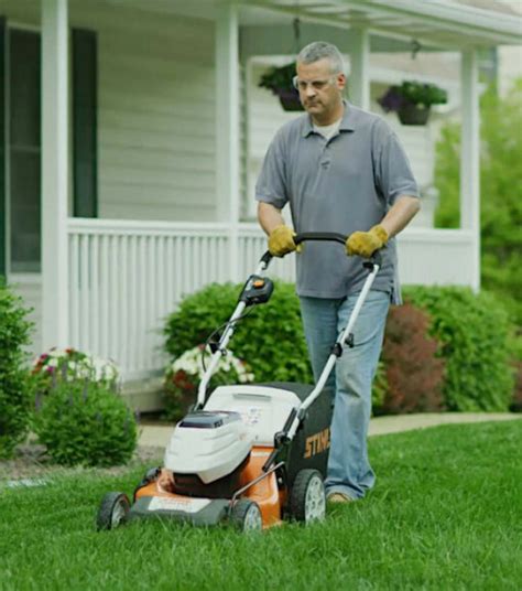 Stihl Cordless Walk Behind Self Propelled Lawn Mower Rma 460 V Wilco