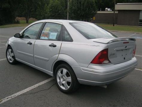 Purchase Used 2003 Ford Focus Zts 2 0l 4 Door Sedan Silver In Jacksonville Arkansas United