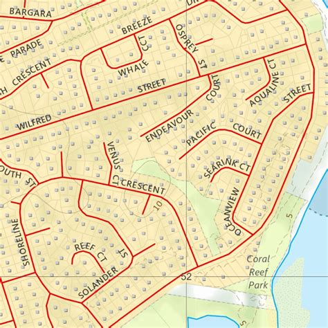 Bargara 9348 212 Map By Department Of Resources Avenza Maps