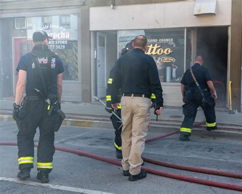 Fire Disrupts Downtown Traffic The Bourbon County Citizen