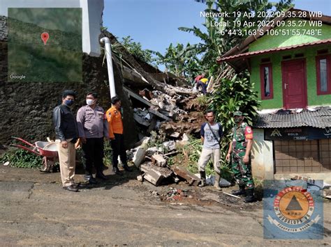 Tanah Longsor Di Kecamatan Caringin Kabupaten Bogor BPBD Kabupaten Bogor