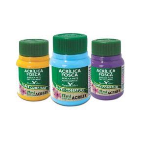 Tinta Acr Lica Fosca Ml Acrilex Ale Papelaria