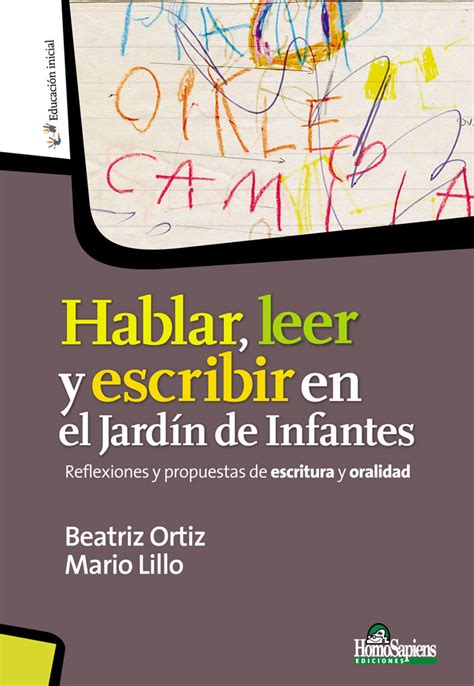 Hablar leer y escribir en el Jardín de Infantes Laura Pitluk