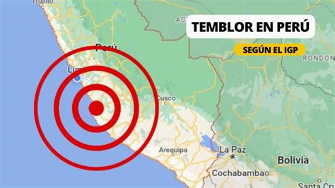 Últimas Noticias De Sismos En Perú Este 30 De Marzo Peru El Comercio PerÚ