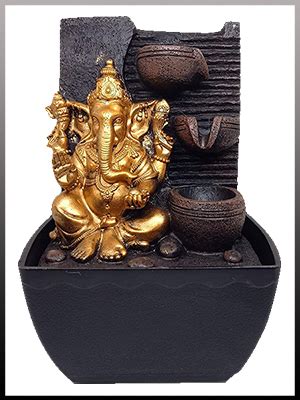 Ethnic Karigari Home Decor Indoor Water Fountain Showpiece For Living