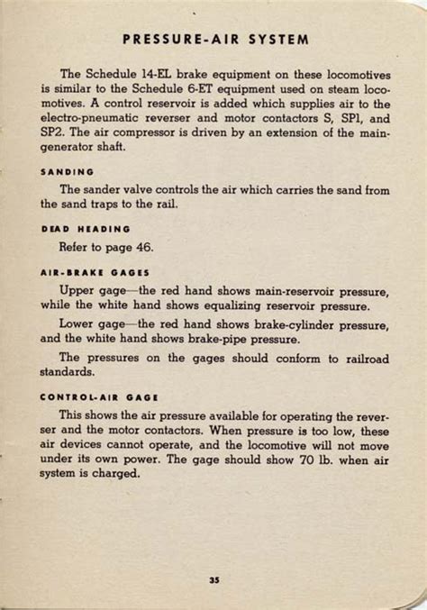 Alco General Electric Diesel Electric Switcher Manual For Enginemen