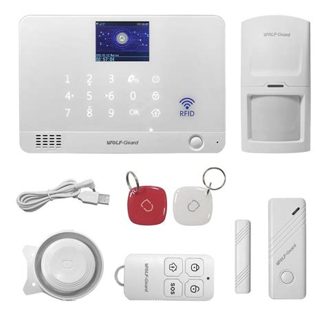 Kit Alarma Inal Mbrica Wifi Domiciliaria Gsm Espa Ol Con App Microfastsrl