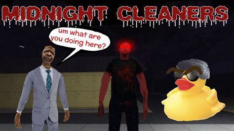 Midnight Cleaners Roblox Horror Game Youtube