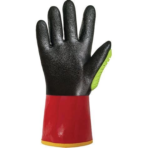 Superior Glove Works Ltd S15kgvnfvb9 Chemstop High Visibility Cut Resistant Gloves Size Large