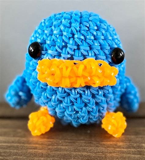 Baby Duck Rainbow Loom Loomigurumi Etsy