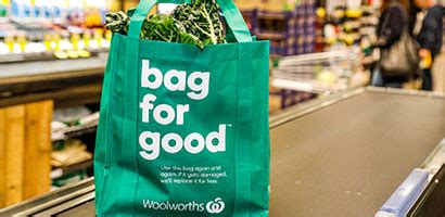 Woolworths Recycling Shopping Bags IUCN Water