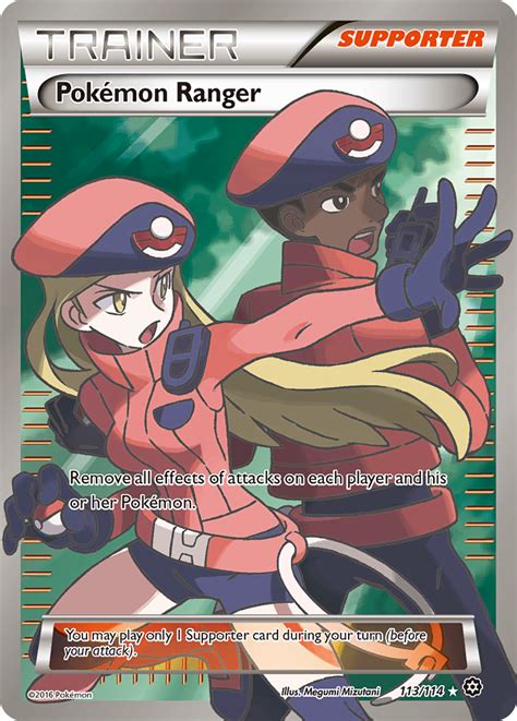 Pokémon Ranger 113 114 Rare Ultra xy11 113 Face To Face Games