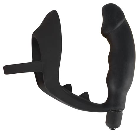 Plug Cock Ring Vibrant Noir Plugezvous N En Jouet Anal