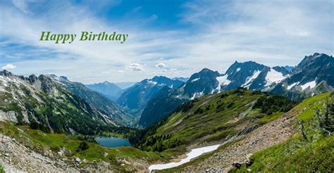 Happy Birthday Images With Mountains Free Happy Bday Pictures And