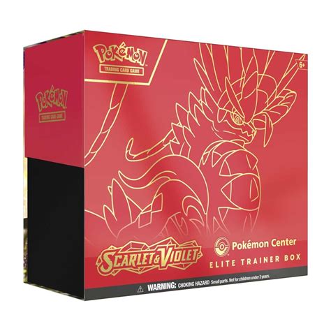 Pokémon TCG Scarlet Violet Pokémon Center Elite Trainer Box