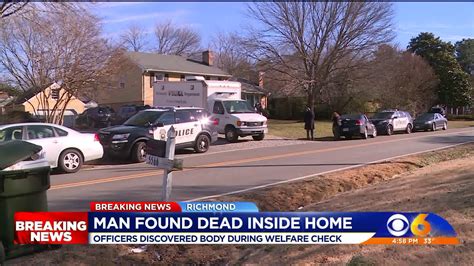 Man Found Dead In Richmond Home