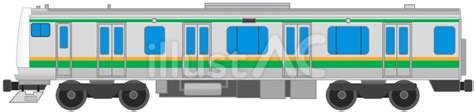 Jr東日本e233系電車4イラスト No 24137664｜無料イラスト・フリー素材なら「イラストac」