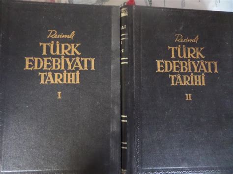 Resimli Türk Edebiyatı Tarihi 2 Cilt Nihad Sami Banarlı